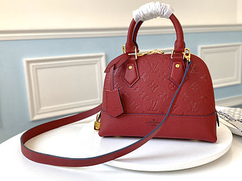 Louis Vuitton Neo Alma BB Handbag Red - M44829 - 25x18x12cm