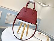 Louis Vuitton Neo Alma BB Handbag Red - M44829 - 25x18x12cm - 5