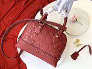 Louis Vuitton Neo Alma BB Handbag Red - M44829 - 25x18x12cm - 2