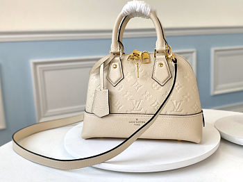 Louis Vuitton Neo Alma BB Handbag White - M44829 - 25x18x12cm