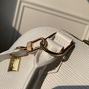 Louis Vuitton Alma BB Bag Love Lock White- M52884 - 25x17.5x11.5cm - 5