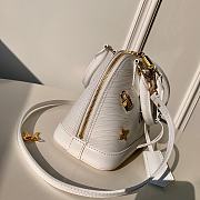 Louis Vuitton Alma BB Bag Love Lock White- M52884 - 25x17.5x11.5cm - 4