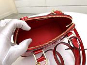 Louis Vuitton Alma PM Monogram Vernis Red- M91771 - 25x19x11cm - 2