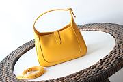 Gucci Jackie 1961 Mini Shoulder Bag Yellow - 637091 - 19x13x3cm - 4