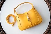 Gucci Jackie 1961 Mini Shoulder Bag Yellow - 637091 - 19x13x3cm - 3