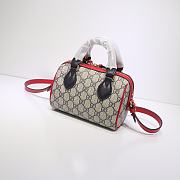 Gucci GG Supreme Red- 432123 - 18.5 cm x 12 cm x 10 cm - 2