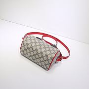 Gucci GG Supreme Red- 432123 - 18.5 cm x 12 cm x 10 cm - 3