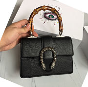 Gucci Dionysus Mini Top Handle Black Bag - 523367 - 20x14x11cm - 1