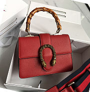 Gucci Dionysus Mini Top Handle Red Bag - 523367 - 20x14x11cm - 1