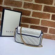 Gucci GG Marmont Super Mini Bag - 574969 - 16.5x10.2x5.1cm - 2