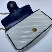 Gucci GG Marmont Super Mini Bag - 574969 - 16.5x10.2x5.1cm - 3