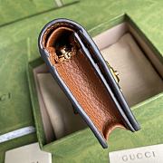 Gucci Jackie 1961 Card Case Wallet Denim - 645536 - 11× 8.5x 3cm - 2
