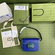 Gucci Horsebit 1955 Small Shoulder Bag- 602204 - 25x18x8cm - 3