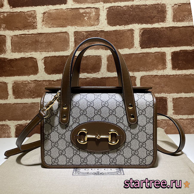 Gucci Horsebit 1955 Small Top Handle Bag - 627323 - 27.5x17.5x11cm - 1