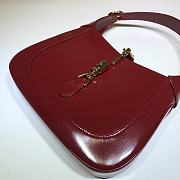 Gucci Jackie 1961 Small Shoulder Bag Red - 636709 - 28x19x4.5cm - 3