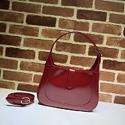 Gucci Jackie 1961 Small Shoulder Bag Red - 636709 - 28x19x4.5cm - 5