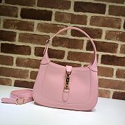 Gucci Jackie 1961 Small Shoulder Bag Pink - 636709 - 28x19x4.5cm - 1