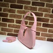 Gucci Jackie 1961 Small Shoulder Bag Pink - 636709 - 28x19x4.5cm - 4