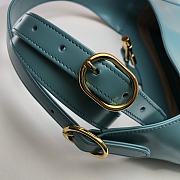Gucci Jackie 1961 Small Shoulder Bag Light Blue - 636709 - 28x19x4.5cm - 2