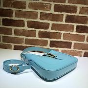 Gucci Jackie 1961 Small Shoulder Bag Light Blue - 636709 - 28x19x4.5cm - 4