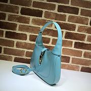 Gucci Jackie 1961 Small Shoulder Bag Light Blue - 636709 - 28x19x4.5cm - 6