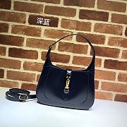 Gucci Jackie 1961 Small Shoulder Bag Black - 636709 - 28x19x4.5cm - 1