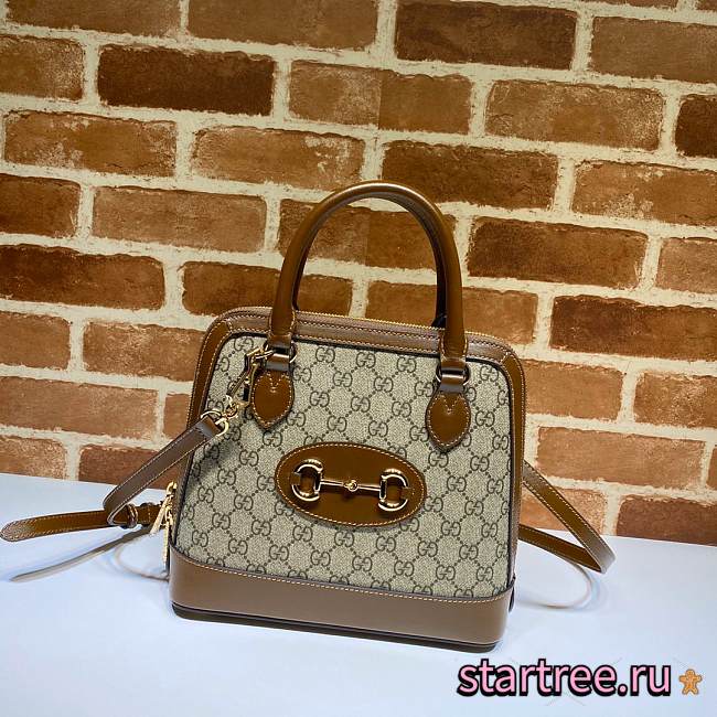 Gucci Horsebit 1955 Small Top Handle Bag - 621220 - 25x24x9cm - 1