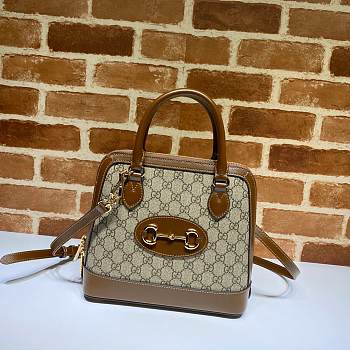 Gucci Horsebit 1955 Small Top Handle Bag - 621220 - 25x24x9cm