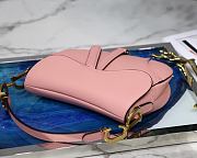Dior Saddle Mini Pink Bag - 19.5 x 16 x 6.5 cm - 4