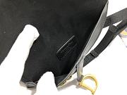  Dior Saddle Calfskin Belt Bag Black - 20 x 17 x 2 cm - 2