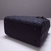 Dior Lady Medium Black- M0565S - 24 x 20 x 11 cm - 6