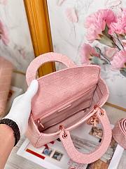 Dior Lady D-Lite Bois de Rose - M0565J - 24 x 20 x 11 cm - 2