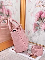 Dior Lady D-Lite Bois de Rose - M0565J - 24 x 20 x 11 cm - 4