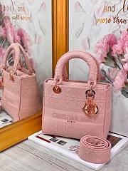 Dior Lady D-Lite Bois de Rose - M0565J - 24 x 20 x 11 cm - 6