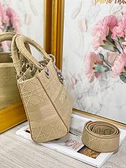 Dior Lady D-Lite Beige- M0565J - 24 x 20 x 11 cm - 3