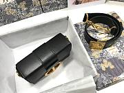 Dior 30 Montaigne Box Bag Black  Calfskin- M9204U - 17.5 x 11.5 x 5 cm - 3