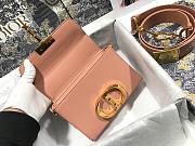 Dior 30 Montaigne Box Bag Pink Calfskin- M9204U - 17.5 x 11.5 x 5 cm - 6