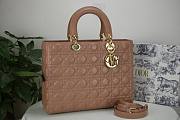 Dior Lady Large Blush Bag - M0566O - 32 x 25 x 11 cm - 1