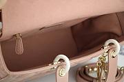 Dior Lady Large Blush Bag - M0566O - 32 x 25 x 11 cm - 3