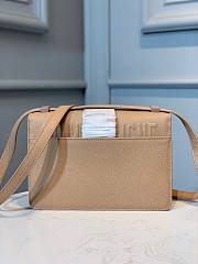 Dior 30 Montaigne Beige Ultramatte Grained Calfskin Bag - M9203S - 24 x 17 x 8 cm  - 2