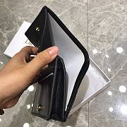 Dior Lady Mini Wallet Black Patent - S0178O - 11x9x3.5cm - 4