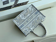 Christian Dior |Book Tote Small Gray - M1296ZR - 36.5x28x14cm - 2