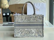 Christian Dior |Book Tote Small Gray - M1296ZR - 36.5x28x14cm - 5