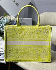 Christian Dior |Book Tote Small Lime - M1296ZR - 36.5x28x14cm - 5