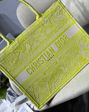 Christian Dior |Book Tote Small Lime - M1296ZR - 36.5x28x14cm - 3