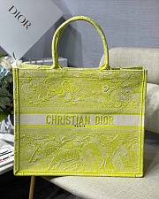 Christian Dior |Book Tote Lime - M1286Z - 41.5x34.5x16cm - 1