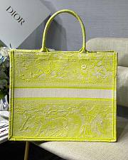 Christian Dior |Book Tote Lime - M1286Z - 41.5x34.5x16cm - 4