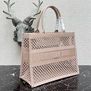 Christian Dior| Mesh Book Tote Pink -  36cm - 2