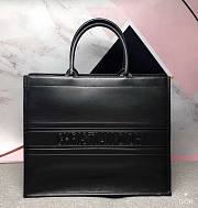 Christian Dior| Book Tote Black Calfskin - M1296Z - 41cm - 5