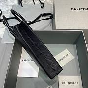 Balenciaga| Shopping Phone Holder In Black - 12x4.5x18cm - 5